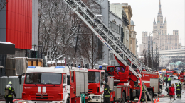 Пожар в московском Театре Сатиры ликвидировали