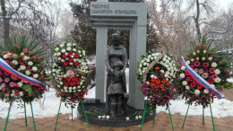СК Армении возбудил дело после осквернения памятника детям блокадного Ленинграда