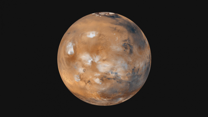 Загадочные многоугольники обнаружены под поверхностью Марса