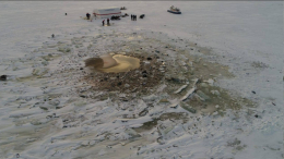 Фрагменты потерпевшего крушение вертолета Ми-8 обнаружили на дне Онежского озера