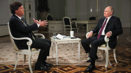 Число просмотров интервью Владимира Путина Такеру Карлсону превысило 50 миллионов