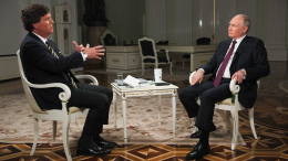 Опубликована полная версия интервью Путина Карлсону на русском языке