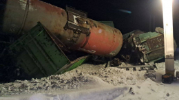 Два поезда столкнулись в Челябинской области