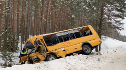 Дело возбуждено по факту ДТП с автобусом с детьми в Псковской области