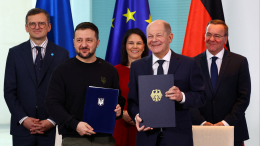 Украина и Германия подписали соглашение о гарантиях безопасности