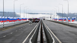 Путин проехал по участку трассы М-12 «Восток» за рулем КАМАЗа