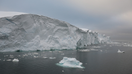 Древний ландшафт обнаружили подо льдами Антарктиды