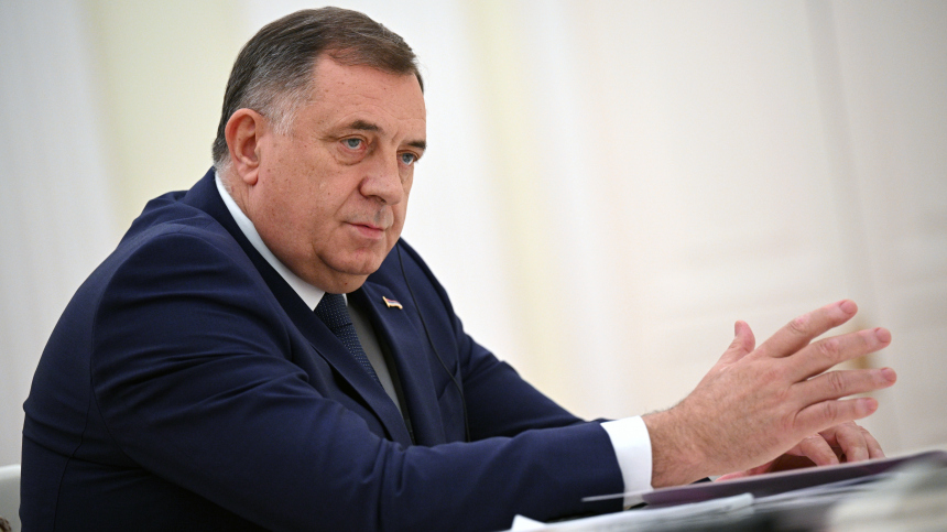 Додик допустил открытие консульства России в Республике Сербской в 2024-м