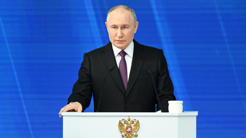 Программа сильной страны: главные заявления Путина из послания Федеральному собранию