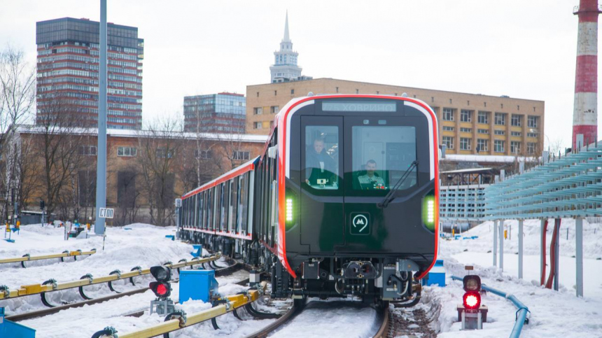 Собянин объявил о начале обновления поездов на Замоскворецкой линии метро
