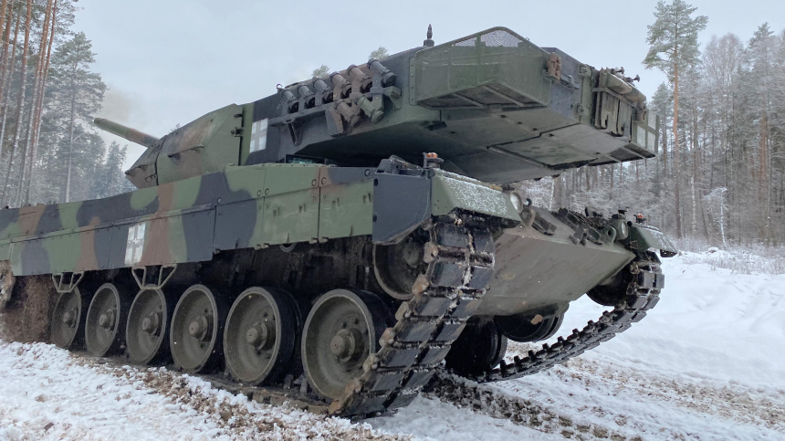 В Германии заявили о захвате танка Leopard войсками России