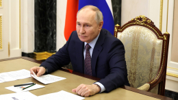 Президент России Владимир Путин выступил с обращением к народу