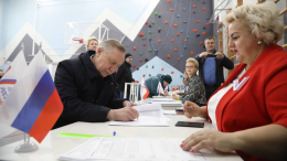 Губернатор Петербурга Беглов проголосовал на выборах президента России