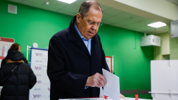Лавров отдал свой голос на выборах президента России