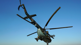 Военные РФ сбили летевший к белгородскому поселку украинский вертолет Ми-8