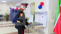 Курсанты Татарстанского кадетского корпуса проголосовали на выборах
