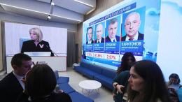 Путин лидирует на выборах президента РФ по данным экзитполов