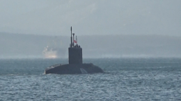 Российская подлодка «Калибром» поразила цель в Японском море