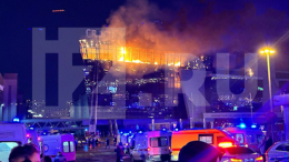 Языки пламени: крыша Крокус Сити обрушилась из-за возгорания