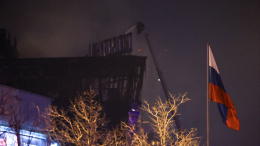 МЧС сообщило о локализации пожара в Крокус Сити Холле