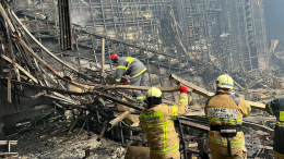 Зрительный зал в «Крокусе» полностью уничтожен огнем: видео изнутри