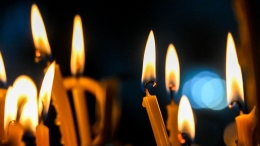 Путин поставил свечу за упокой погибших в теракте в «Крокусе»