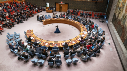 Минутой молчания почтили память жертв теракта в «Крокусе» на заседании СБ ООН