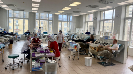 Более двух тонн крови для пострадавших в «Крокусе» сдали за выходные в Москве