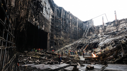 СМИ узнали, что сгоревший «Крокус» оказался в залоге у Газпромбанка