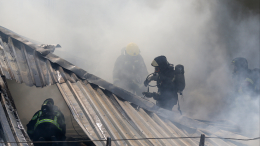 В Белгороде из-за атаки ВСУ загорелся жилой дом: есть пострадавший человек
