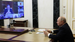 Путин открыл новые социальные объекты в Донецке, Мариуполе и Луганске