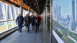 Мэр Москвы рассказал о развитии вокзала Москва-Сити