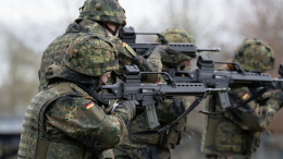 «Очаг опасности»: в Кремле отреагировали на создание военной базы Германии в Литве