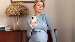 Жена бывшего Волочковой похвасталась фигурой на последних месяцах беременности