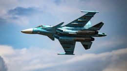 Российские Су-34 уничтожили командный пункт ВСУ при помощи корректируемых бомб
