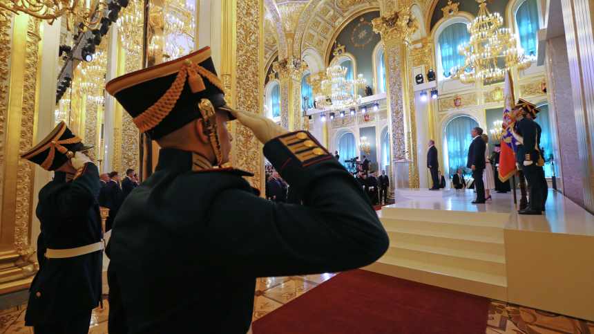 Подготовка к инаугурации президента идет в Большом Кремлевском дворце