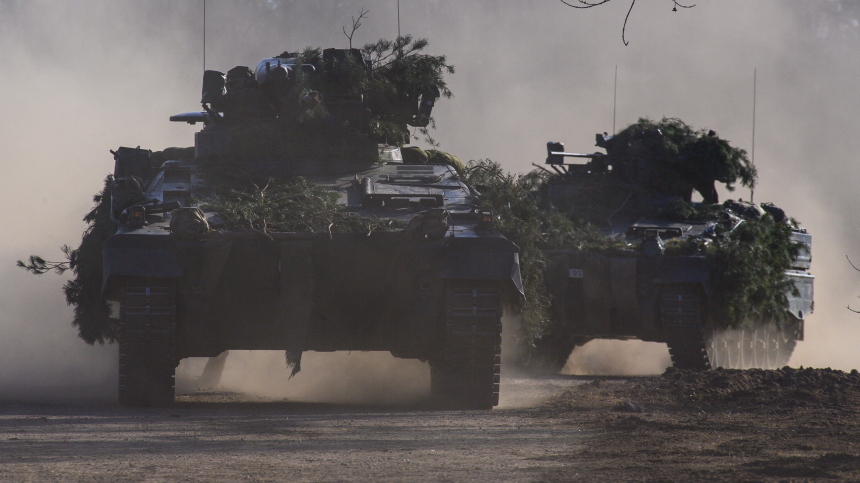 Германия передала Украине десять БМП Marder и снаряды для танков Leopard 2