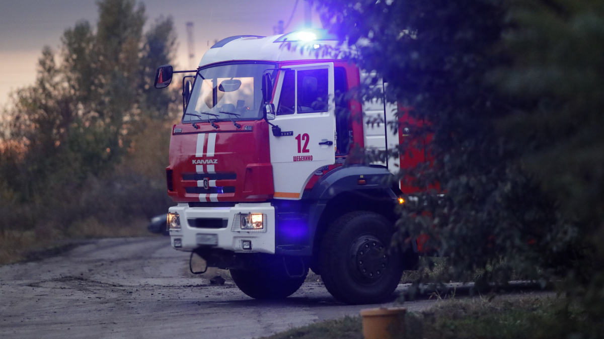 Заправка горит в Шебекино после атаки дроном ВСУ: 3 мая