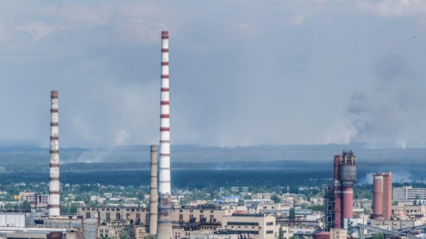 На Украине сообщили о попаданиях в Славянскую ТЭС