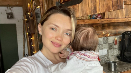 Звезда «Кухни» Ольга Кузьмина крестила маленькую дочь