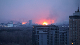 Множество взрывов прогремело в Киеве и других областях Украины