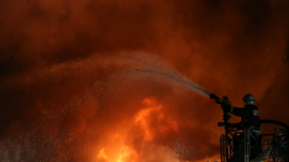 В Липецкой области сообщили о пожаре на подстанции после атаки БПЛА