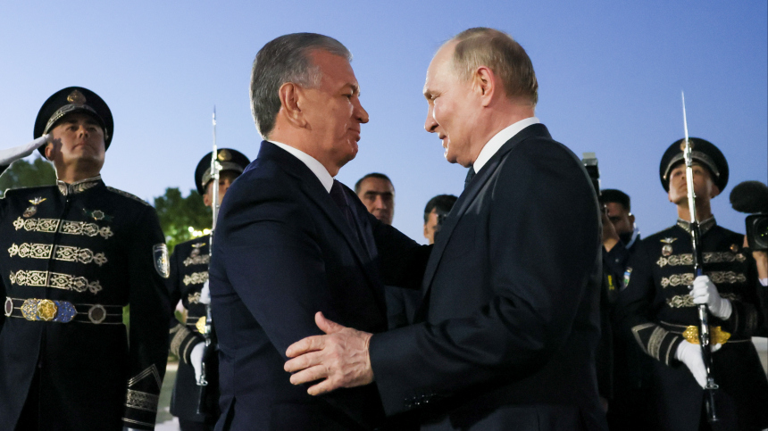 Путин прилетел в Узбекистан с государственным визитом