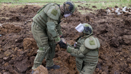 Российские саперы обнаружили в Авдеевке схрон ВСУ с иностранным оружием