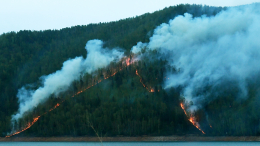 На борьбу с лесными пожарами в Забайкалье отправились парашютисты-десантники