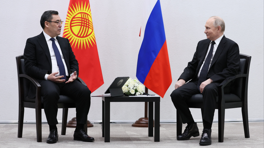 Актуальные вопросы: о чем пообщались президенты России и Киргизии