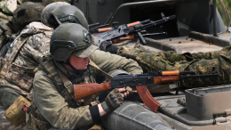 Крымские десантники теснят противника на ореховском направлении