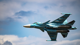 Су-34 нанес удар по подразделениям ВСУ: лучшее видео из зоны СВО
