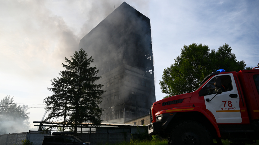 Восемь погибших: последняя информация о пожаре в офисном здании в подмосковном Фрязино
