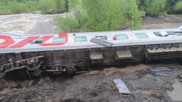 Девять вагонов пассажирского поезда Воркута — Новороссийск сошли с рельсов в Коми